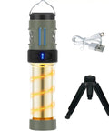 Portable LED Lantern And Flashlight Combo With Dual Heating Magnetic Mount And Tripod Ready Design for camping