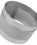 10 Inch Flexible Duct Connector For HVAC Vibration Reduction And Easy Inline Fit Heavy Duty Female To Male Duct Connection Galvanized Steel