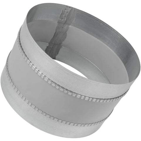 10 Inch Flexible Duct Connector For HVAC Vibration Reduction And Easy Inline Fit Heavy Duty Female To Male Duct Connection Galvanized Steel