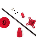 Red CNC Aluminum GPS Folding Antenna Base Mount Bracket parts for DJI Quadcopter Multicopter