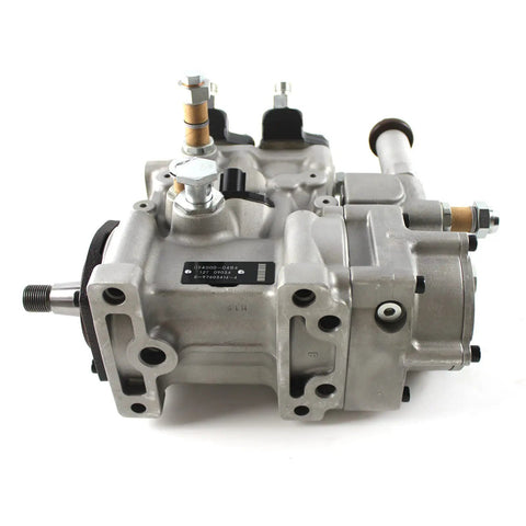 TopShelf Fuel Feed Transfer Pump For Isuzu N Series Excavator Engine 6WF1 6WG1 6UZ1 Replaces 094000-0484 side view showing metal design.