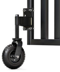 Heavy Duty Gate Wheel For Swinging Fences, 8 Inch Caster Wheel For Wooden Or Metal Tube Gates, Prevent Sagging, Durable And Easy To Install