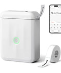 D110 Upgraded Mini Label Maker With Tape, Pocket Size Bluetooth Thermal Printer for office, home, kitchen, and school use