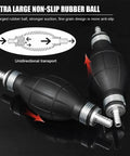 Hand Fuel Transfer Pump With Manual Primer Bulb For Cars Boats And Marine Fuel Systems, 10mm 3/8 Inch Rubber Fuel Line