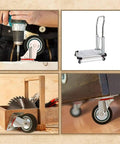 24 Pack Three Inch Swivel Caster Wheels With Rubber Base And Top Plate Double Ball Bearing Heavy Duty Ideal For Carts And Equipment