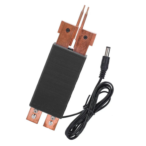 Get Your Hands On This Awesome Handheld Spot Welding Pen That Lets You Do Pro-Grade Automatic Metal Welding Anywhere For Quick Diy Fixes And Battery Repair Without The Hassle, showing welding tips and power connector.