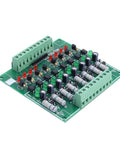 8 Channel Optocoupler Isolation Module For AC 110V And 220V NPN Low Level Output 8 Channel Input Output PLC Control Board