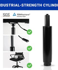 Beefy Heavy Duty Chair Gas Cylinder Replacement With 3.9 Inch Stroke And 1000 Lbs Class 4 Hydraulic Lift Universal Pneumatic Piston