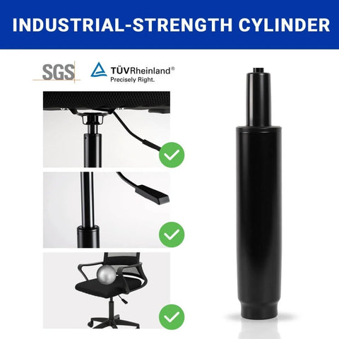 Beefy Heavy Duty Chair Gas Cylinder Replacement With 3.9 Inch Stroke And 1000 Lbs Class 4 Hydraulic Lift Universal Pneumatic Piston