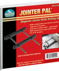 Magnetic Jointer Knife Setting Jig For 4 To 8 Inch Jointers With High Speed Steel Blades Durable Polycarbonate Body In Black box packaging