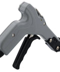 Stainless Steel Cable Tie Gun With Automatic Cutter And Adjustable Tension for easy one-hand operation, side view