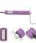 Helicoil Thread Repair Kit for fast and durable thread inserts, zinc alloy tool with purple grip and metal components
