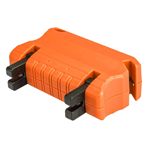 Mower Blade Sharpener Kit For Reel Mowers With Dual Sharpening Slots Bed Knife And Reel Blade Sharpeners Easy Orange Color Pro Grade Quality