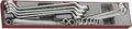 11 Piece Double Ring Wrench Set 6 To 22mm Built Tough With Chrome Vanadium Construction Polished Heads Satin Finish in tray
