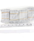 Disposable Paper Tape Measure for Medical Use 40 Inch by Three Quarter Inch Write On Tape for Recording Patient Info Baby Head Circumference Ruler Eco Friendly Coated Paper Pack of 100 displayed with packages and ruler