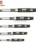 Adjustable Hand Reamer Tool For Precise Hole Finishing In Metal And Wood With Carbon Steel Blades And Durable Mild Steel Body Expands