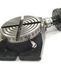 Beefy Pro Grade Milling Indexing Rotary Table 4 Inch 100mm Precision with SG Cast Iron Body and Indexing Scale