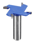 Four Wing Carbide T Slot Cutter Rabbetting Router Bit With Half Inch Shank And Cutting Diameter About One Point Seven Eight Inches Ideal For Wood Slotting Slab Flattening And Rabbetting Projects