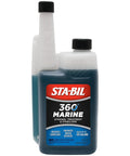 Marine Fuel System Treatment 32 Oz For Boats And Watercraft, Fuel System Cleaner And Injector Cleaner, STA-BIL bottle.