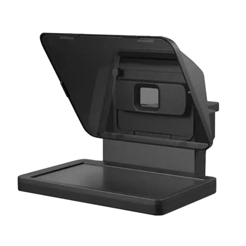 Top Shelf Teleprompter With Bright Built In Screen For Dead Simple Script Reading And Stream Chat Tracking Featuring Drag And Drop Setup