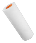 Professional Grade Portable Paint Roller And Sponge Brush Head For Tight Wall Trims Cabinet Corners With Solid Grip, white foam cover