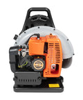 Backpack Gas Powered Leaf Blower With Harness Beast Mode Power 2.7kW 850CFM 63cc 4.3HP Two Stroke Engine Lightweight Commercial Grade
