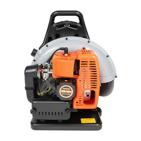 Backpack Gas Powered Leaf Blower With Harness Beast Mode Power 2.7kW 850CFM 63cc 4.3HP Two Stroke Engine Lightweight Commercial Grade