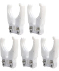 HSK63F Clamp Set Five Piece Nylon Iron ABS White Tool Holder Claw For CNC Machining Center And Woodworking Engraving Machines