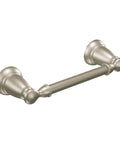 Banbury Pivoting Toilet Paper Holder In Brushed Nickel, Zinc Construction With Spring Free Design, Easy Mounting Template Included