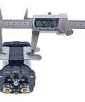 Contactor 586-317111 For EZGO Terminal Electric Golf Cart 36V 200A Replacement Relay shown with caliper measurement