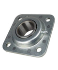 Flanged Disc Bearing Unit 1 3 4 Inch Round Bore For Sunflower Case IH Discs mounted on square flange with grease fitting