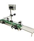 Compact Conveyor Belt System With Optical Fiber Smart Induction Control And Automatic Belt With Dual Guardrails 24 Inch By 60 Cm