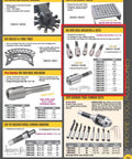 R8 end mill holder, 1 inch, shown on a catalog page with five-piece R8 holder sets.