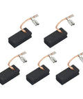 Top Shelf Carbon Brush Set Compatible With DeWalt DWP611 And Porter Cable 450 Router Motors A27343 five carbon brushes with wires