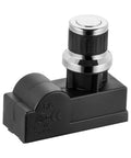Black 2 Outlet Universal Spark Generator Igniter Switch for Gas Grills, Battery Powered AA, Push Button, Fits Brinkmann Broil Mate