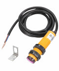 Industrial Diffuse Reflection Photoelectric Sensor M18 7 To 50 Cm Detection Range NPN Normally Open Output with mounting bracket