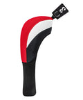 Five Piece Golf Head Cover Set For Driver Fairways And Hybrids With Long Neck Mesh Interchangeable Number Tags 3 Visible