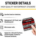 Funny Technician Humor Vinyl Sticker Pack For Toolbox Laptop Helmet Water Bottle And Journal Waterproof Decals 3 Inch Durable