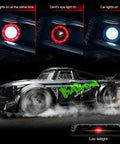 One Sixteen Scale 4WD RC Car With High Speed Drifting Up To Twenty MPH Off Road Buggy 4X4 Toy Car With Lights and tail lights