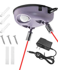 Laser Parking Guide Sensor With 360 Degree Adjustable Wide Angles Garage Parking Aid Kit Includes AC Adapter