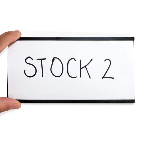 Heavy Duty 10 Pack Magnetic C Channel Label Holders 3X6 Inch Shelf Tags For Steel Racks Badass Grip Keeps Retail Displays Crisp Avoiding Tape Snaps Open Fast For Zero Fuss Restocking A Total Win For Shops Needing Quick Price Swaps On The Fly