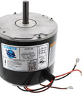 Upgraded 1/5 HP Condenser Fan Motor Replacement For Rheem Ruud ProTech with direct-fit design, wires visible
