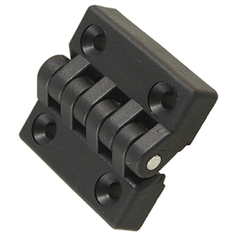 Heavy Duty Sealed Bearing Gate Hinges 40x40mm Ball Bearing Black Plastic Door Hinge For Indoor Outdoor Use Left And Right Swing