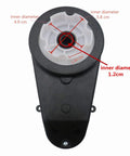 12V Kids Ride On Car DIY Harness Kit component RS550 Gearbox with measurements for remote control setup