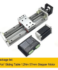 X Y Z Axis Slide Stage Kit With SFU1605 1610 Ball Screw, 900mm Travel, Linear Guide Rails, Industrial 57mm Stepper Motor