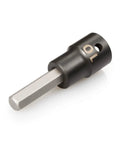Half Inch Drive X 10 mm Hex Impact Bit Socket With Laser Marked Size And Stamped Markings, S2 Steel, Six Sided Hex Tip