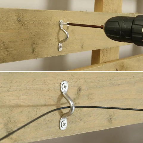 Heavy Duty 304 Stainless Steel Ceiling Hooks With Screws Rock Solid Drop Ceiling Anchor Hardware For Plant Hangers Built Like A Tank To Handle Serious Weight Without Rusting Or Flexing Over Time