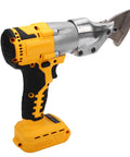 Gowenic 20V Cordless Electric Metal Shears With Brushless Motor and 360 Degree Rotating Head for Sheet Metal Cutting, cordless design