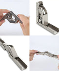 90 Degree Folding Cabinet Hinges With Hard Close Action, Concealed Design, Solid Nickel Plated Steel Build, Pack Of Four shown in various angles