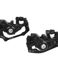 Smooth Mechanical Disc Brake Calipers Metal Pads For Ebike And Folding Bikes Featuring 180mm Front And 160mm Rear Rotors Built Tough Aluminum Alloy